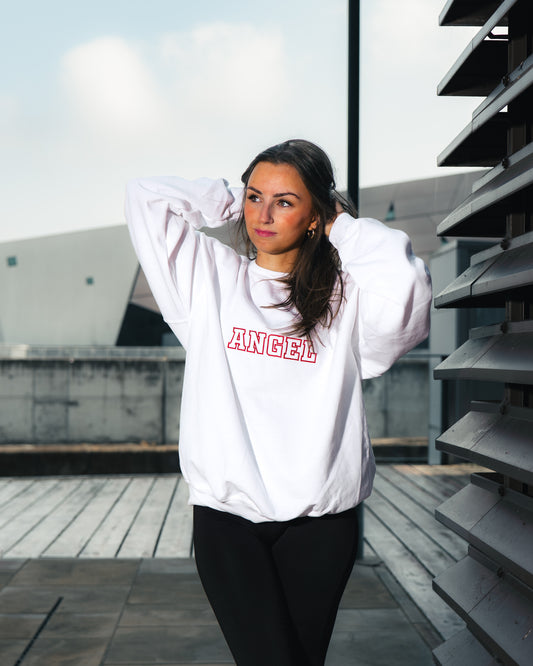 Angel Embroidered Sweatshirt